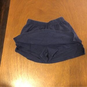 Navy Kids Skort